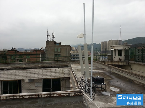  灵山某看守所大功率手机信号屏蔽器（白噪声）案例